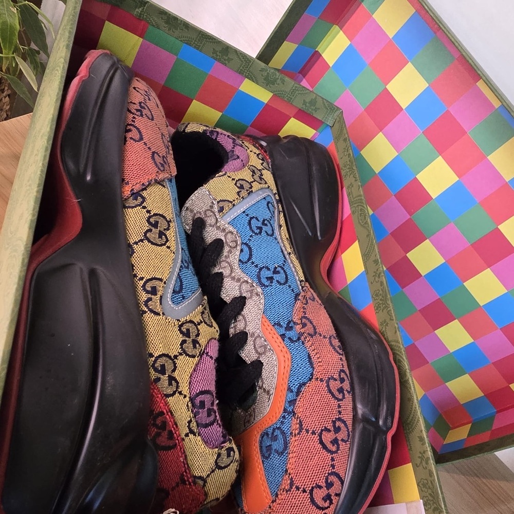 Gucci Black Athletic Shoes